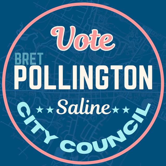 Vote Bret Pollington Sticker